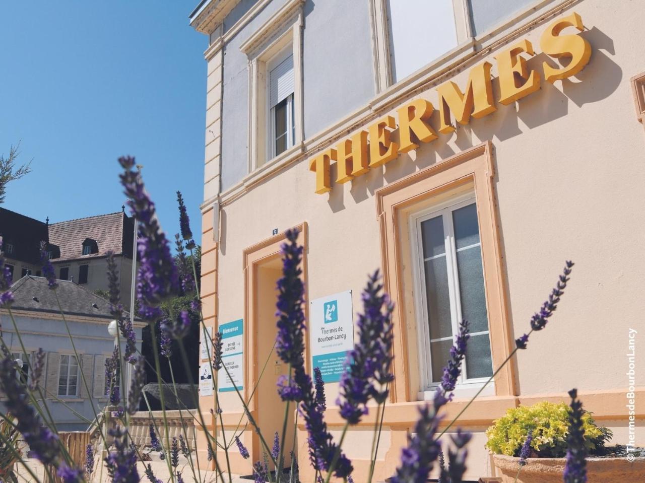 Logis Grand Hôtel Bourbon-Lancy Exterior foto